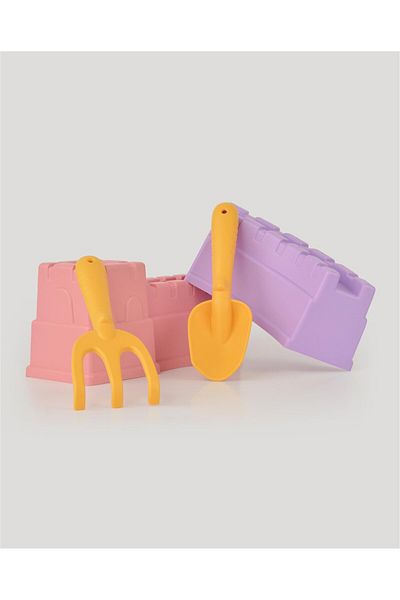 lets be child Lc Pink Purple Castle and Shovel Set