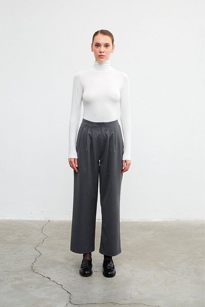 VATKALI Pleated High Waist Trousers