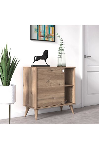 Ruum Store By Doğtaş Vega Tek Kapaklı Raflı Çok Amaçlı Dolap Meşe