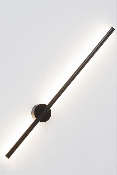 Bamyum Vievis Black Led Sconce Single Wall Sconce Living Room Hallway Hotel Restaurant Decorative Sconces