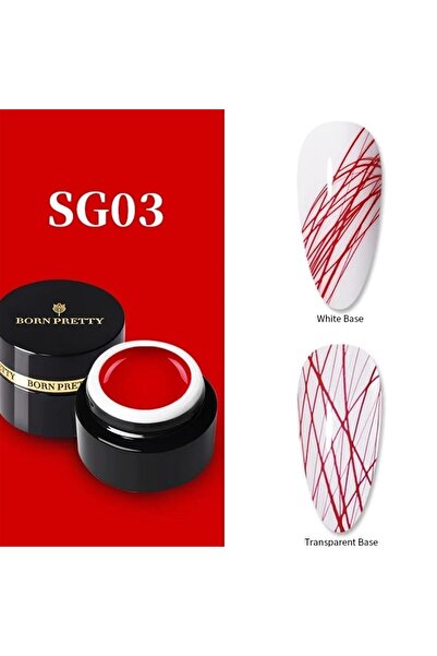 Born Pretty Spider Gel (kırmızı) 46740-3