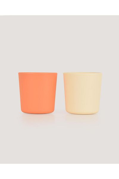 lets be child Set of 2 Cups for Mini Doll - Peach Vanillia