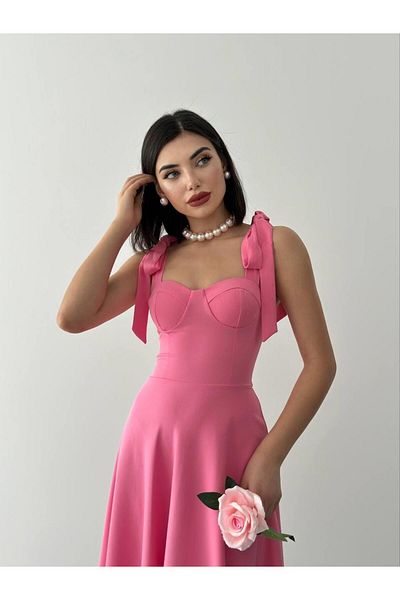 conconmoda Cinderella Midi Atlas Dress