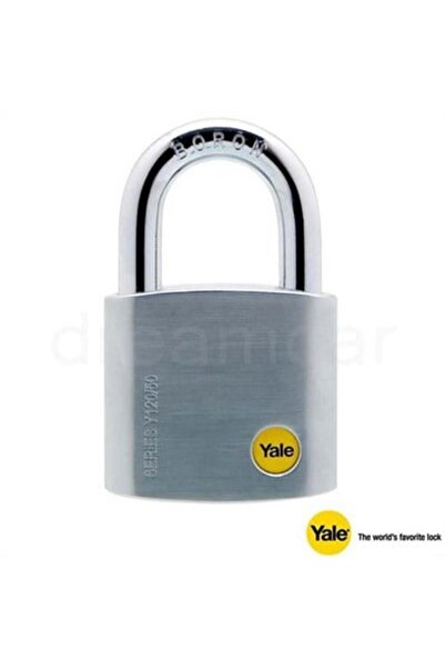 Yale 70mm Krom Kaplamalı Sertleştirilmiş Pirinç Asma Kilit