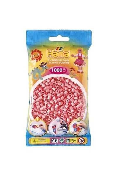 Hama 1,000 Midi Beads - Pink
