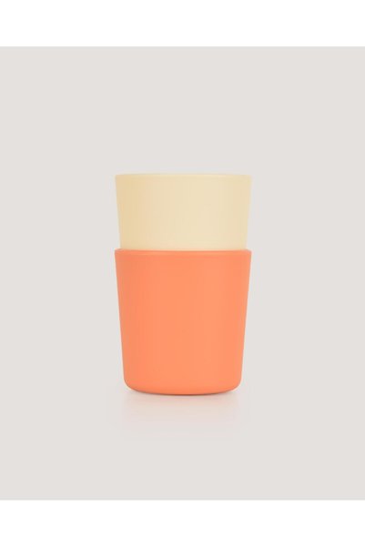 LETS BE CHILD Set of 2 Cups for Mini Doll - Peach Vanillia