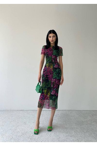 conconmoda Perlis Midi Φόρεμα - Μαύρο