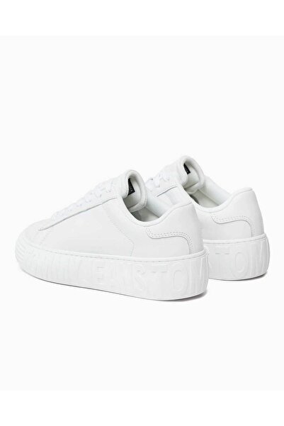 Tommy Hilfiger Leather Cupsole Low Top Sneakers