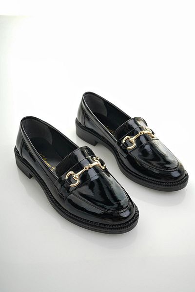 MUGGO Sussie Guaranteed Metal Buckle Women's Loafer Casual Shoes