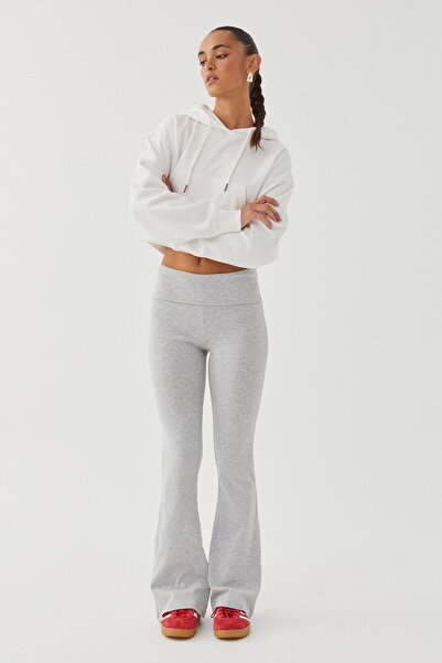 AS Anita Store Gray Spanish Leg Flare Trousers