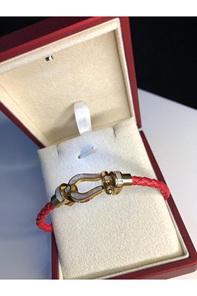 GWOMA Women's Leather V Steel Magnet Hook Model Lighted in Box• Sweetheart • ...