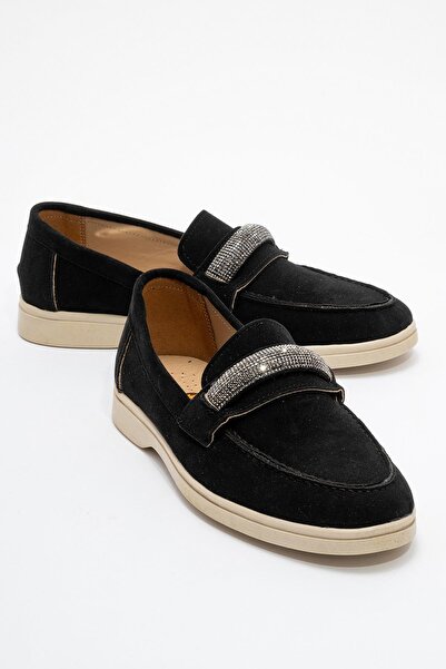 Ccway Antilop Žene Baletanke - Sa kamenim detaljima, CRNA CRNA