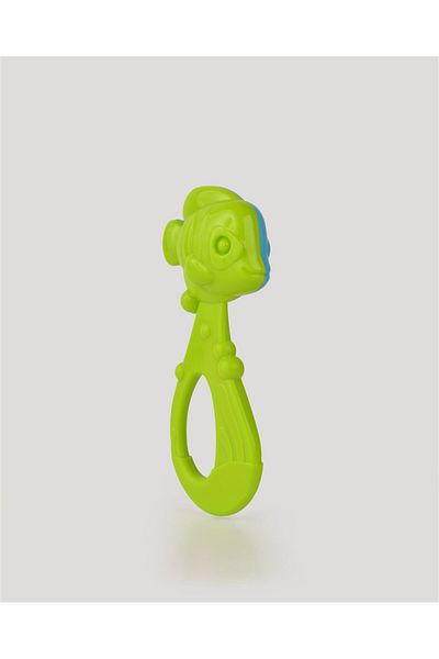 lets be child Lc Double Color Fish Rattle Green