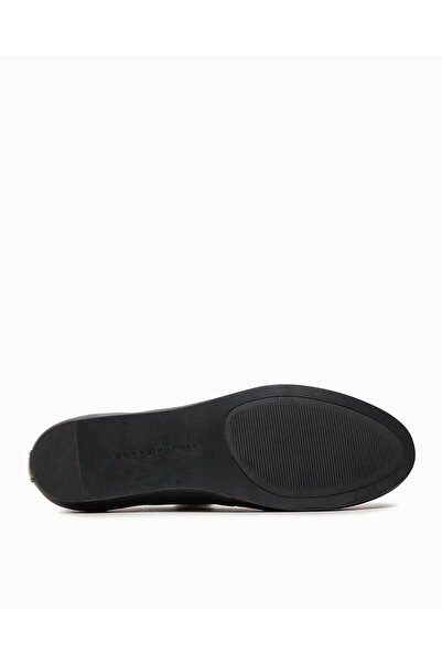 Tommy Hilfiger حذاء باليرينا أنيق أساسي - حذاء كاجوال بتفاصيل شريطية