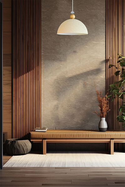Bamyum Light Cream Yimpi Textured Small Transparent Chandelier - Single Pendant Lamp Living Room Cafe Decorative Patisserie