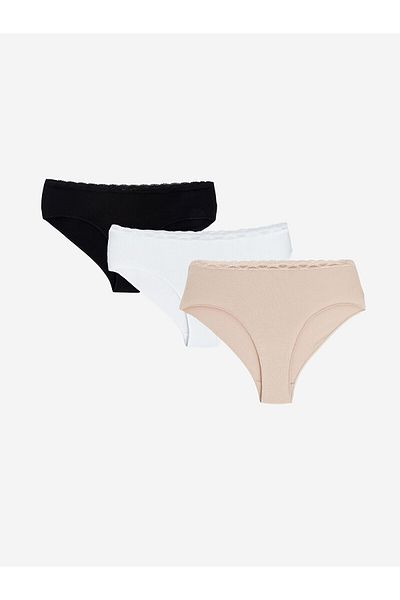 LC Waikiki Σλιπ LCW Straight Hipster 3 Συσκευασία