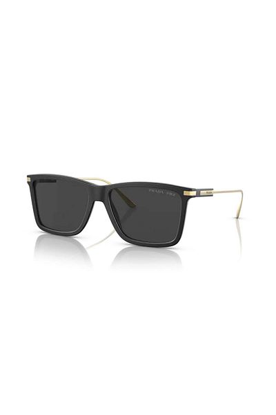 Prada Man Rectangle Sunglasses- Pr 01zs - Lense Size:58mm - Matte Black