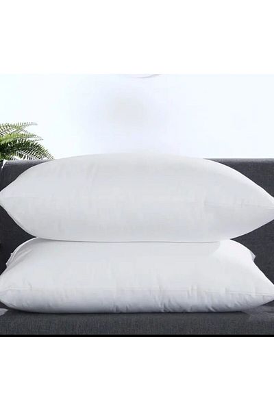 MODELHOME 900 Gram Antiallergic Bead Silicone Pillow - 2 Pieces (50x70 Cm)