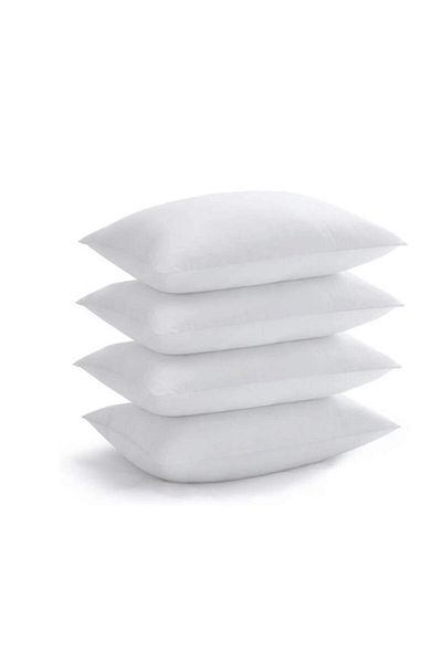 Sleep Garden Microfiber Silky Soft Silicone Fiber Pillow 4 Pieces