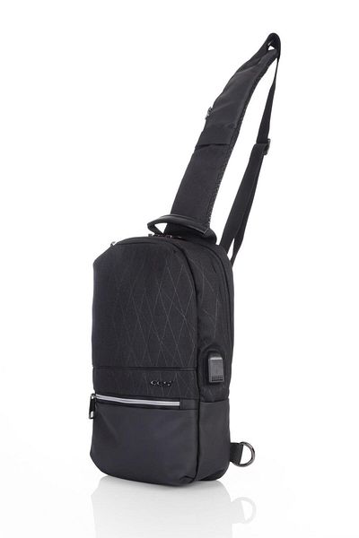 ÇÇS 31276 USB Tablet Compartment Single Shoulder Bag