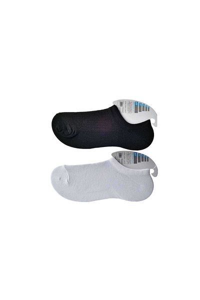 CPU ELEKTRONİK Black and White Men's Invisible Socks 9 pairs