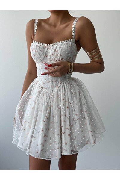 conconmoda Tasarım Tül Prenses Elbise