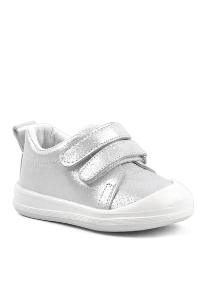 Rakerplus Sonic Genuine Leather - White Anatomical Baby Sneakers