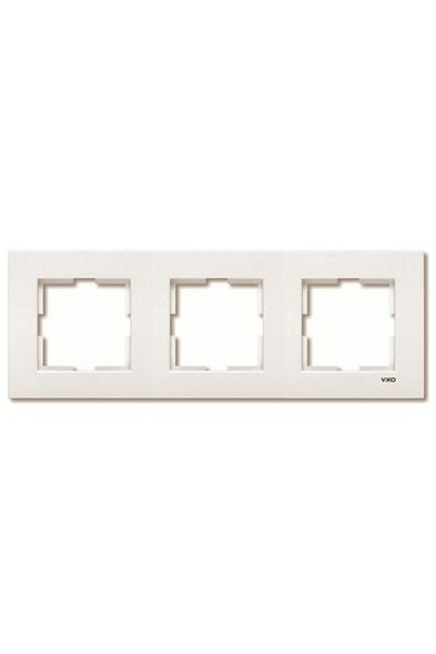 VİKO Viko Karre Cream Triple Frame