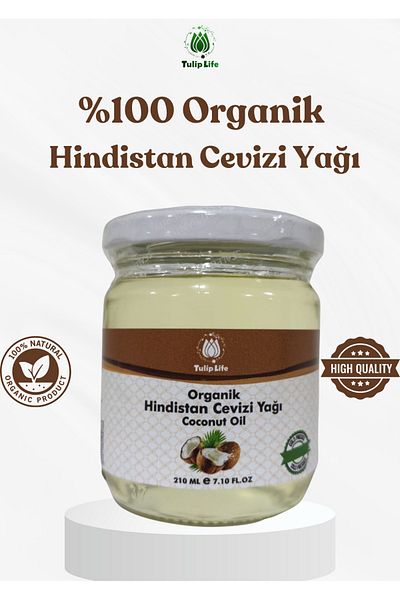 Tuliplife Organic Coconut Oil 210 ml