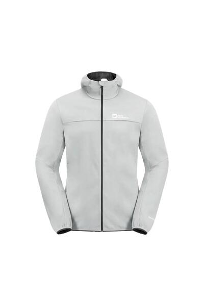 Jack Wolfskin Feldberg Hoody M Erkek Gri Softshell