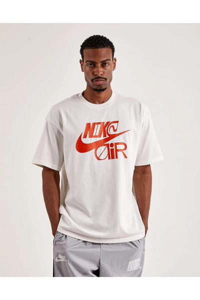 Nike Sportswear M90 Oc Pack 1 Short-Sleeve Oversize Krem Erkek T-shirt