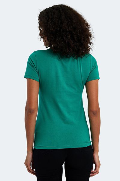 Slazenger Πράσινο γυναικείο μπλουζάκι Vıvek
