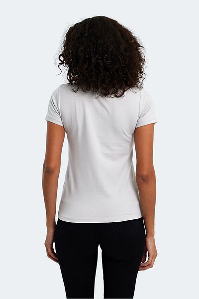 Slazenger Tricou pentru femei Vıvek - gri piatră