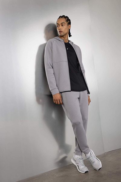 DeFacto DFC - DeFactoFit Slim Fit Jogger Sweatpants - Τυπικό πόδι, ύφασμα κατάδυσης Skuba