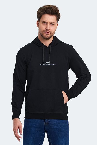 Slazenger Мъжки черен суитшърт - Onca