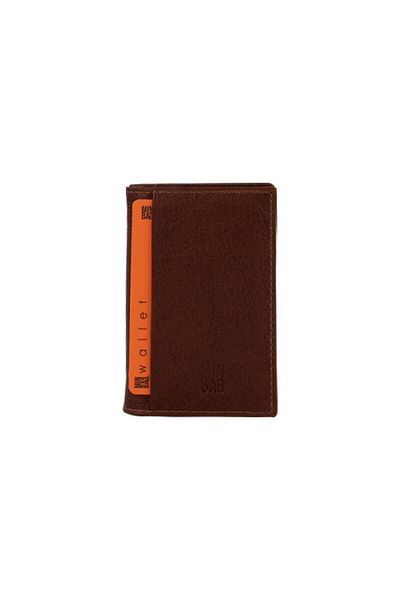 Minbag MİNBAG LEATHER WALLET NUT