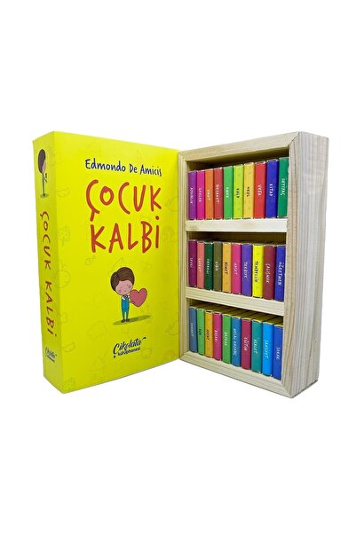 Çikolata Kütüphanesi Çocuk Kalbi Temalı Çikolata Kütüphanesi