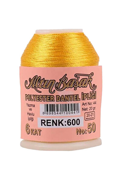 toyigoo Ață de broderie și dantelă Altınbaşak 20 gr - Royaleks - Nr.: 600