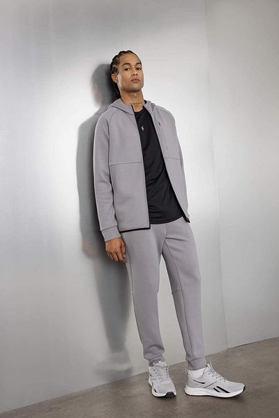 DeFacto DFC - DeFactoFit Slim Fit Jogger Sweatpants - Τυπικό πόδι, ύφασμα κατάδυσης Skuba