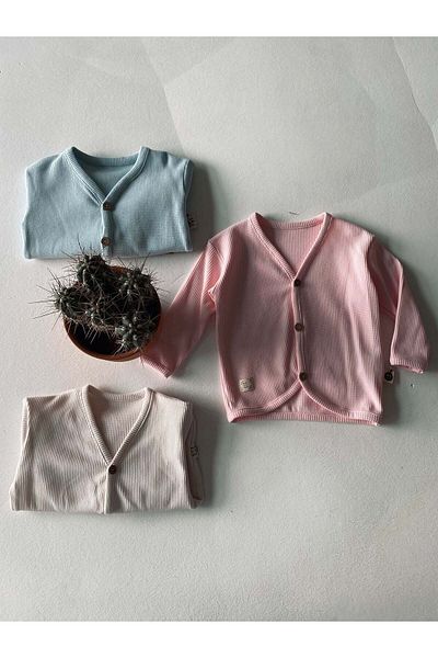 rg kidsstore Unisex Baby Cardigan - Button Detailed