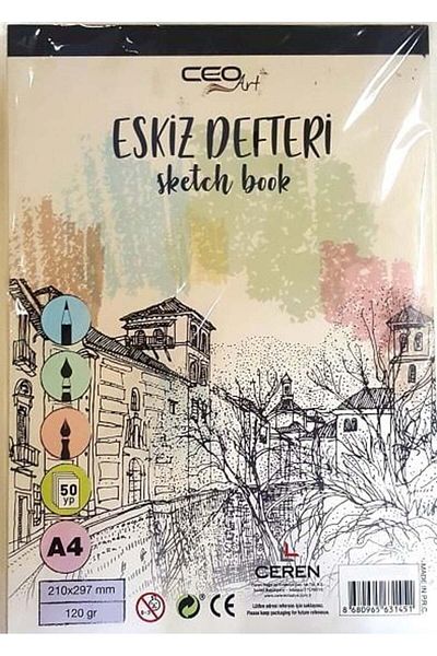 Bubu Ceoart Sketchbook A5 120Gr 50 Sheets Ceo-Ed0003