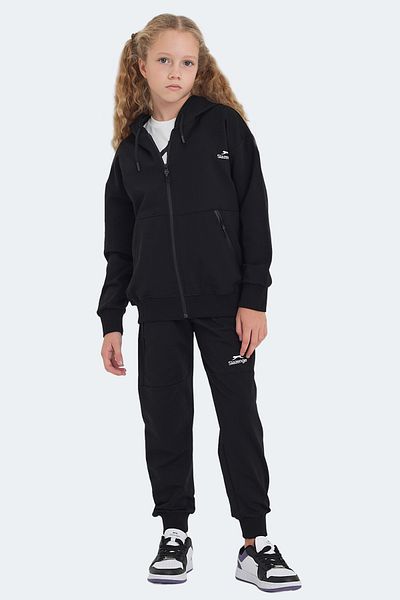 Slazenger Set de trening pentru copii unisex LOCAL negru