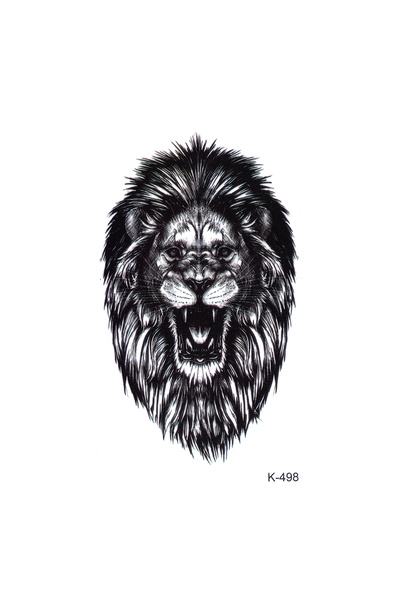 BP Tattoo Aslan Geçici Dövme