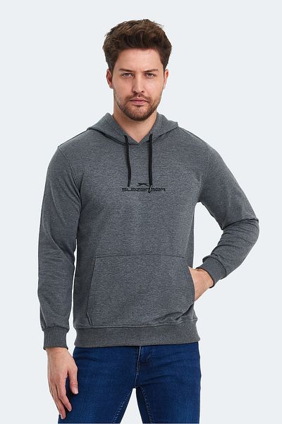 Slazenger Мъжки суитшърт - Onca, тъмносив