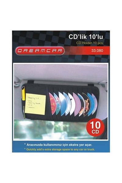 Dreamcar 12-CD holder-pen holder-organizer 33080