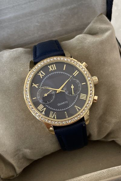 Leerybee Nla-011 Model Leather Quartz Women Wrist Watch