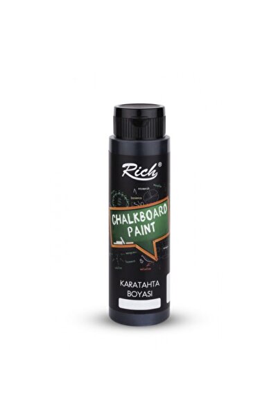 Rich Chalkboard Paint 500ml Kara Tahta Boyası Siyah / 09242