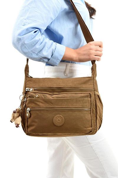 Baginn Geantă de umăr Klinkir Geantă Messenger cu curea încrucișată Buzunare multiple potrivite pentru utilizare zilnică 30*23 cm