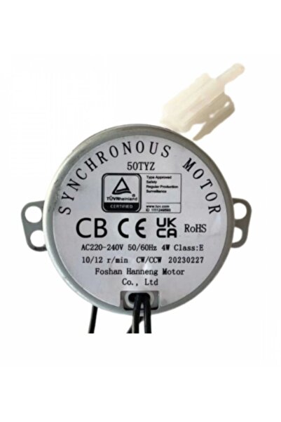 Epilons 50 TYZ 10/12 RPM Kuluçka Motoru Viyol Çevirme