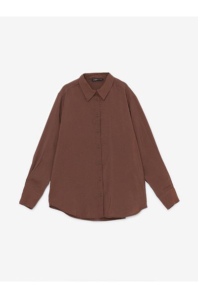 LC Waikiki LCW Straight Long Sleeve Women's Shirt